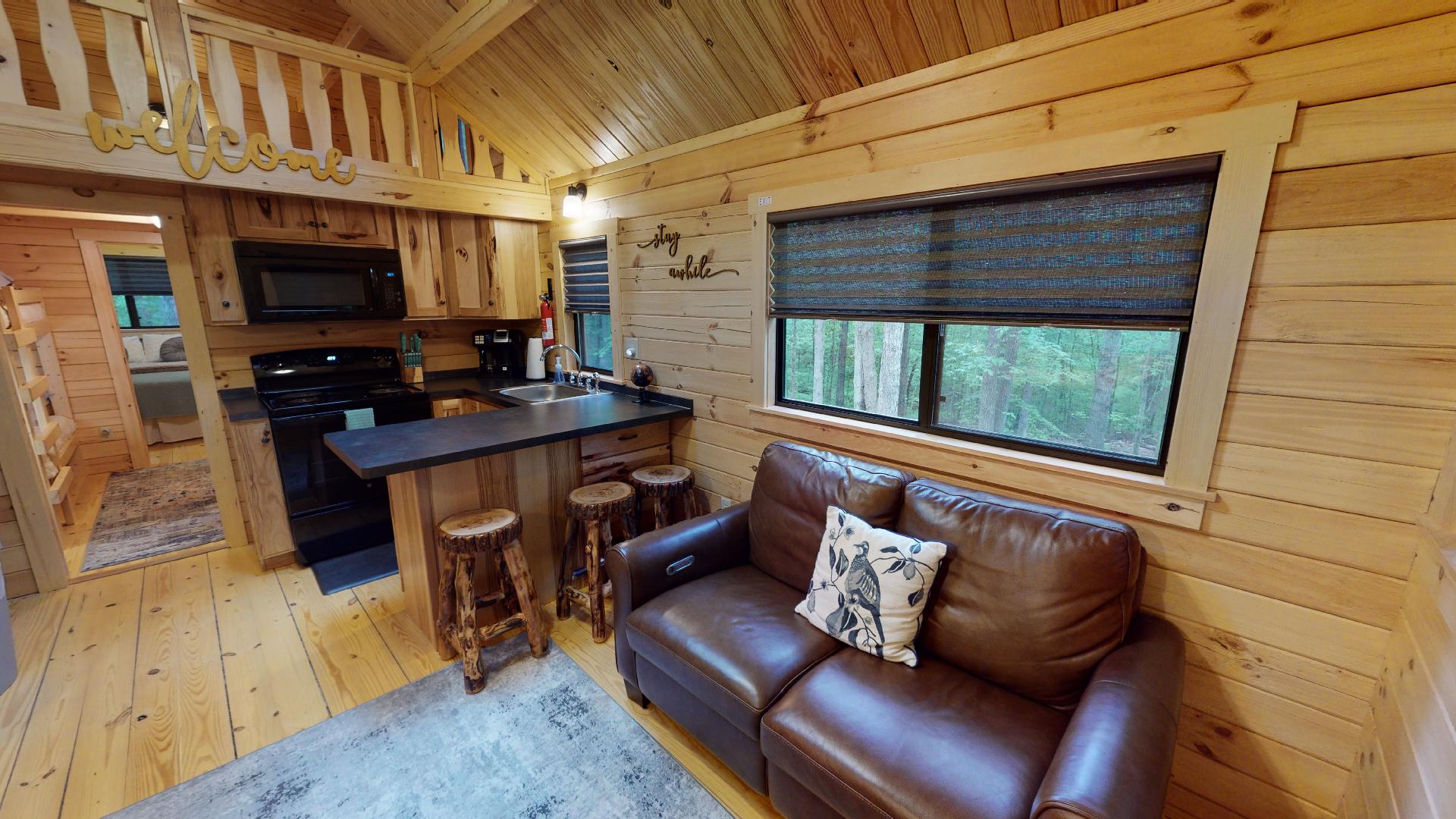 BeechTree Burrow cabin at Aspen Ridge